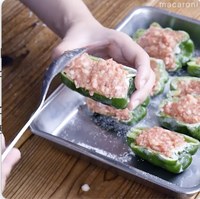 作り方 ピーマンの肉詰め蒸し