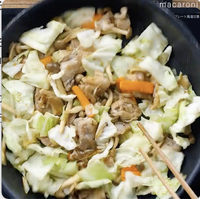 作り方 豚バラキャベツとしめじのオイスター炒め