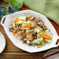 作り方 豚バラキャベツとしめじのオイスター炒め