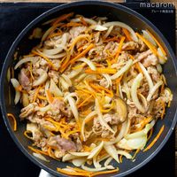 作り方 豚こまとたっぷり野菜のプルコギ風