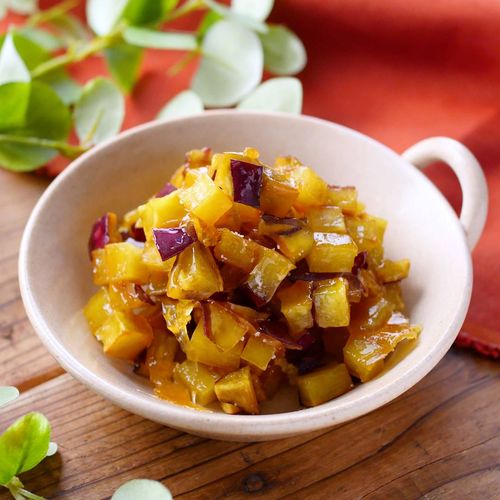 さつまいもの塩キャラメリゼ