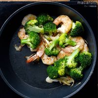 作り方 エビとブロッコリーの中華卵炒め