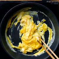 作り方 エビとブロッコリーの中華卵炒め