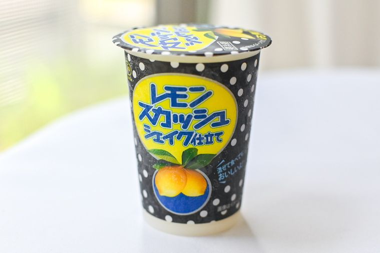 アイスのパッケージのアップ