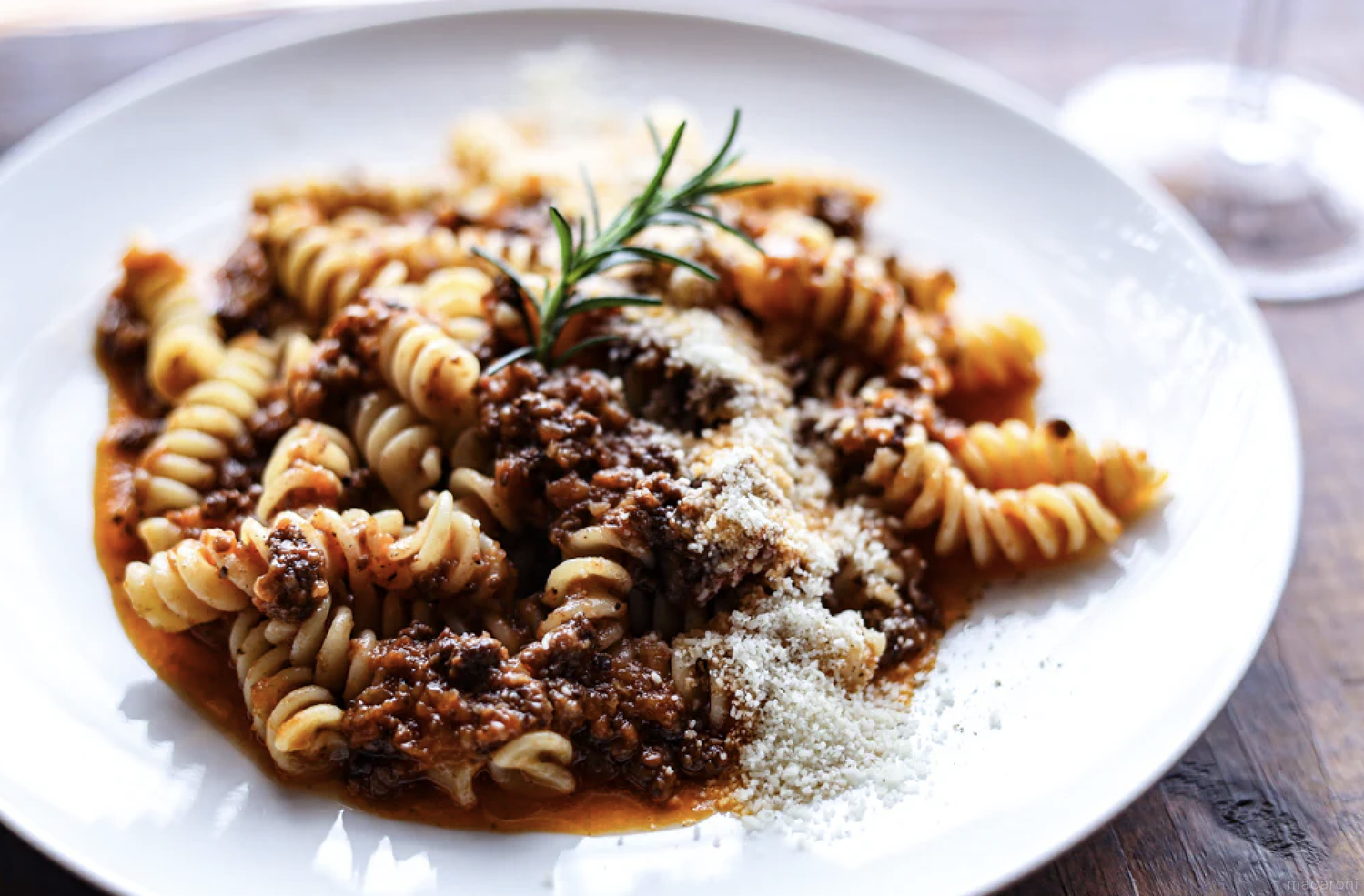 パスタソースキッチンの松阪牛だけのボロネーゼ