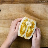 作り方 かぼちゃとツナのデリ風サンドイッチ