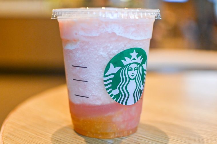 ドリンクの中身のアップ