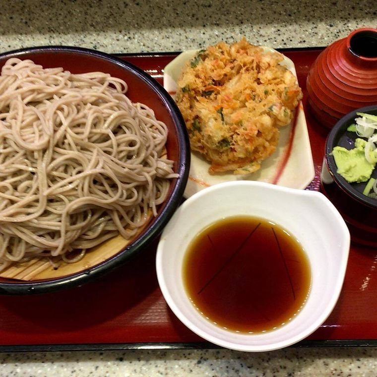 天ぷらそば