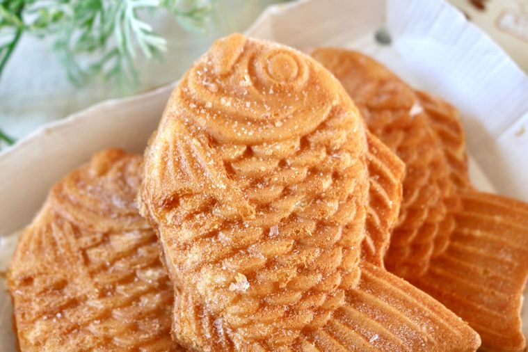 加熱する前のたい焼き