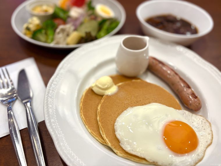 ロイヤルホスト特製パンケーキ