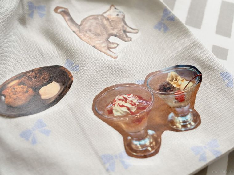 ラップとアイロンでアイロン転写