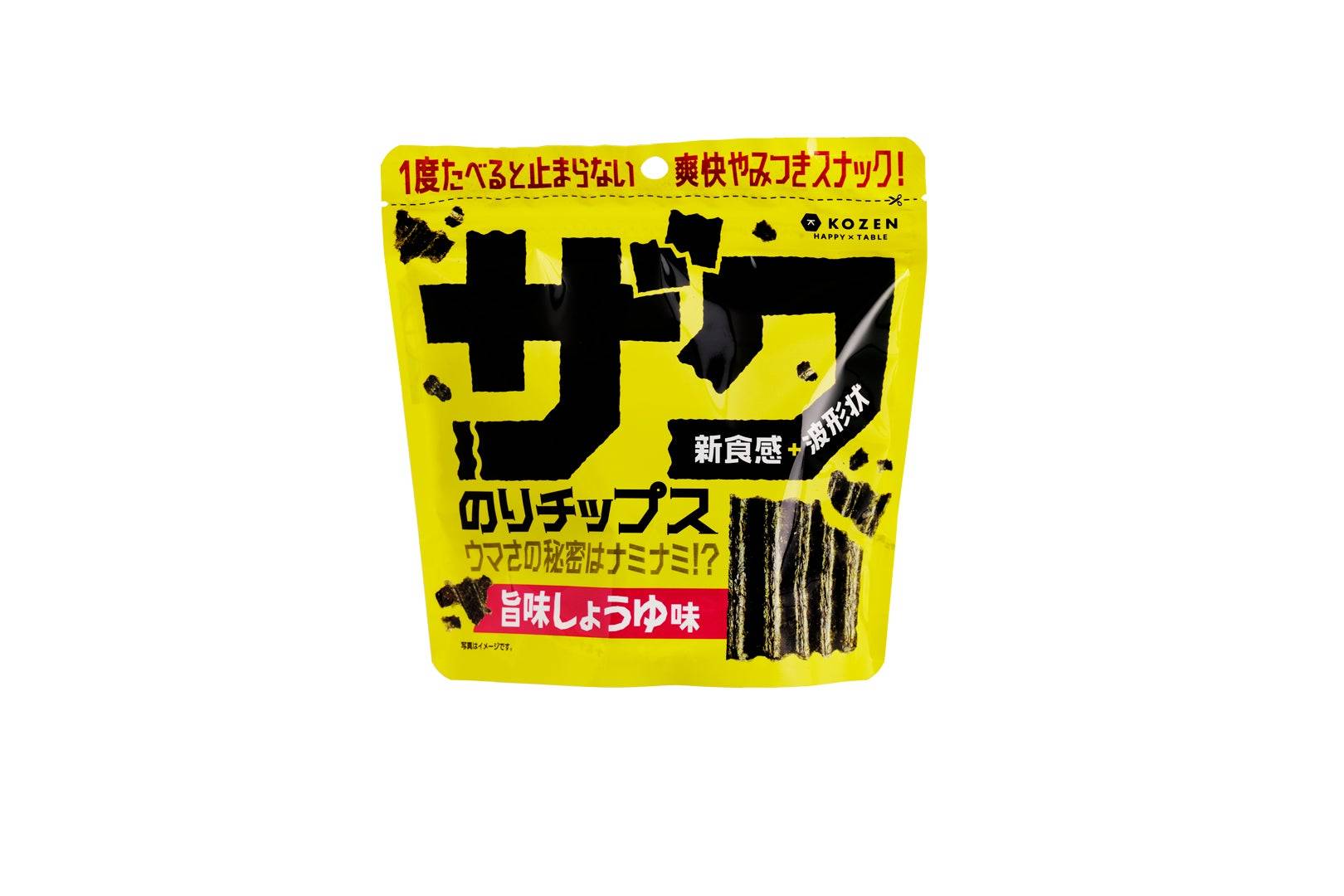 海苔の新たなスナック誕生！独特な食感の「ザクのりチップス」が9月1日