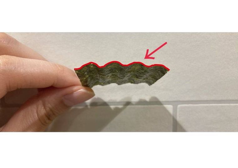 2. 食感を追求した波形構造の発見