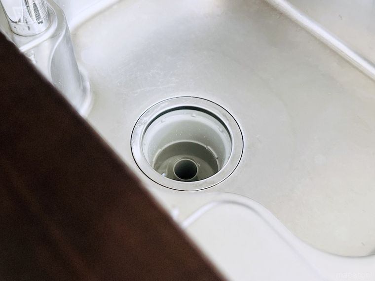キッチンの排水口