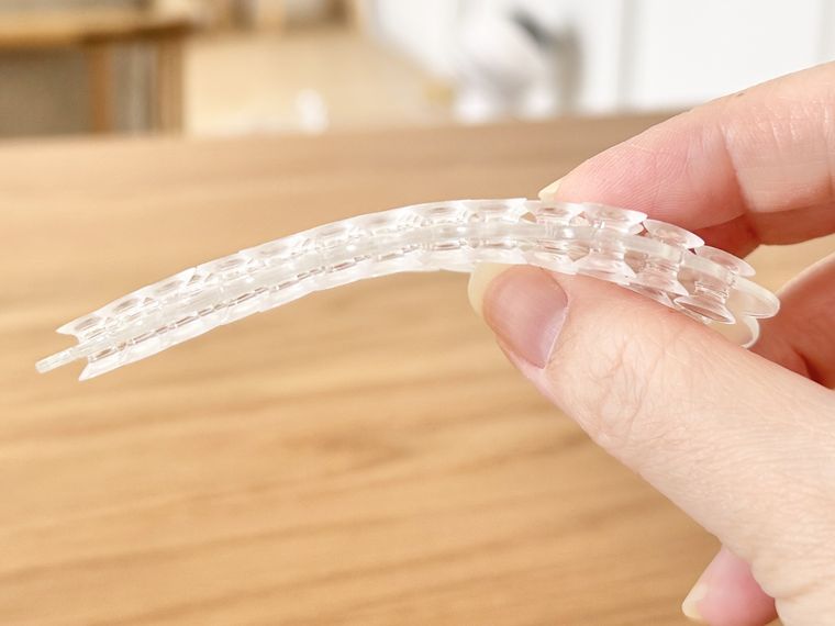 ピタッと吸い付く吸着シートの側面