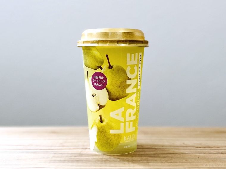 カルディのラ・フランス ゼリードリンク