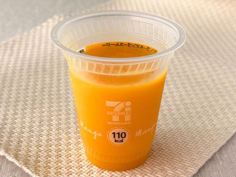 マンゴーマンゴースムージーのパッケージ