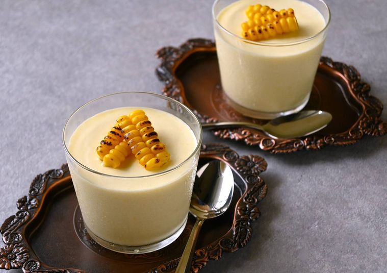 ふんわりとろける夏の味。とうもろこしのムース