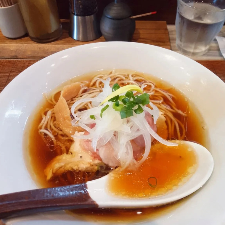 鬼者語の醤油ラーメン