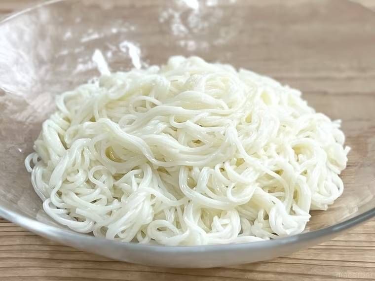 ゆでたそうめん