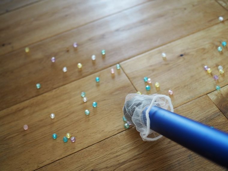 こぼれたビーズ