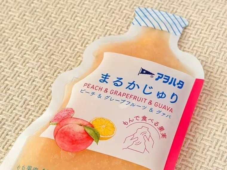 アヲハタのまるかじゅり ピーチグレープフルーツグァバ