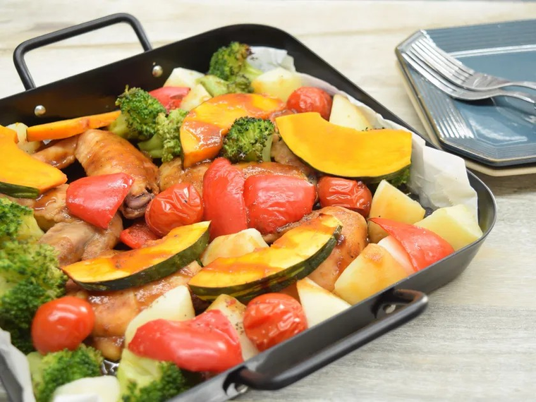 青獅子たれの調理例