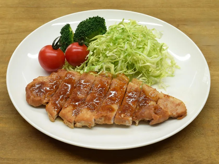 赤獅子たれの調理例