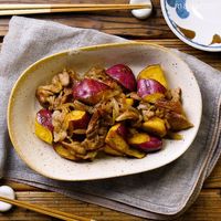 作り方 豚肉とさつまいもと玉ねぎの甘酢炒め