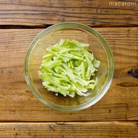 作り方 ブロッコリーの茎ナムル