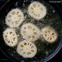 作り方 れんこんのえび大葉はさみ揚げ