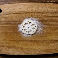 作り方 れんこんのえび大葉はさみ揚げ