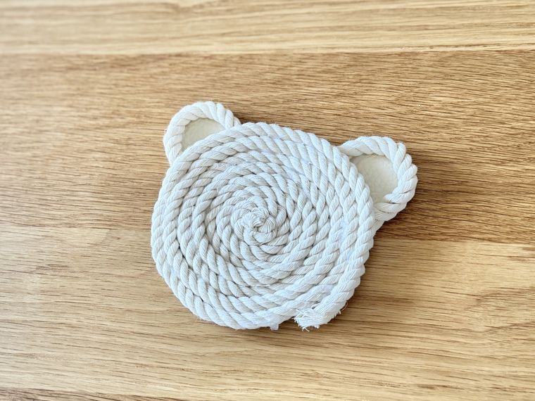 クマの形にしたロープコースター