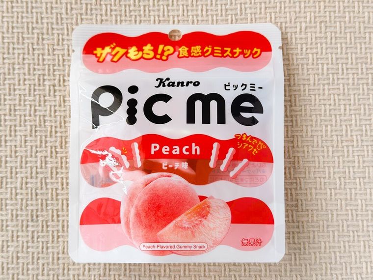 ピックミー ピーチ味のパッケージ