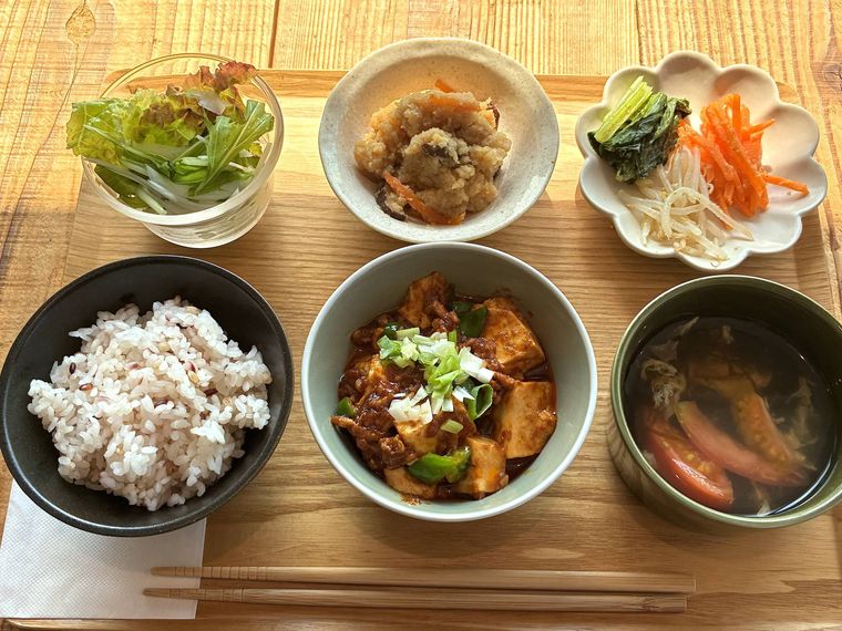 月替りランチの麻婆豆腐