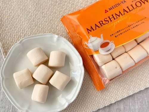 SNSで紅茶党から大絶賛カルディで買えるダージリンティーマシュマロが期待以上だった