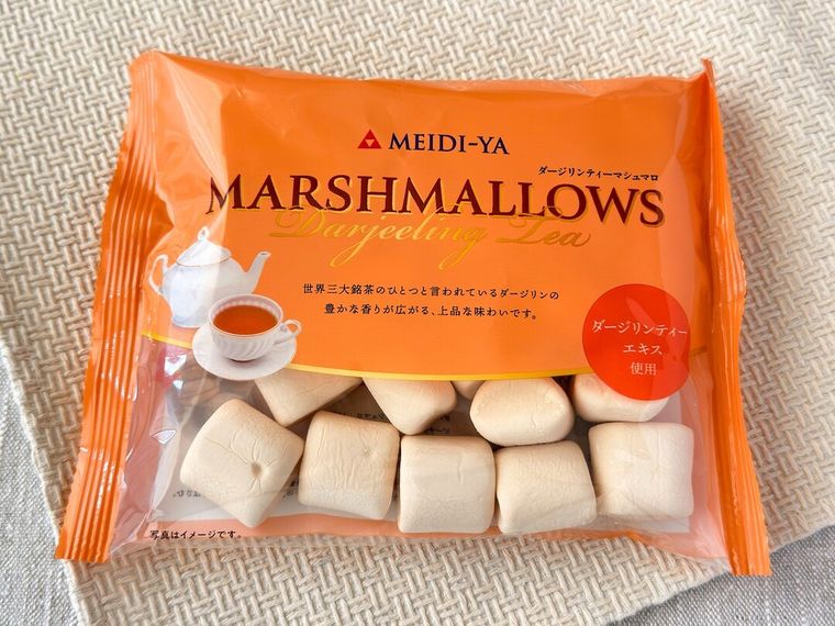 ダージリンティーマシュマロのパッケージ