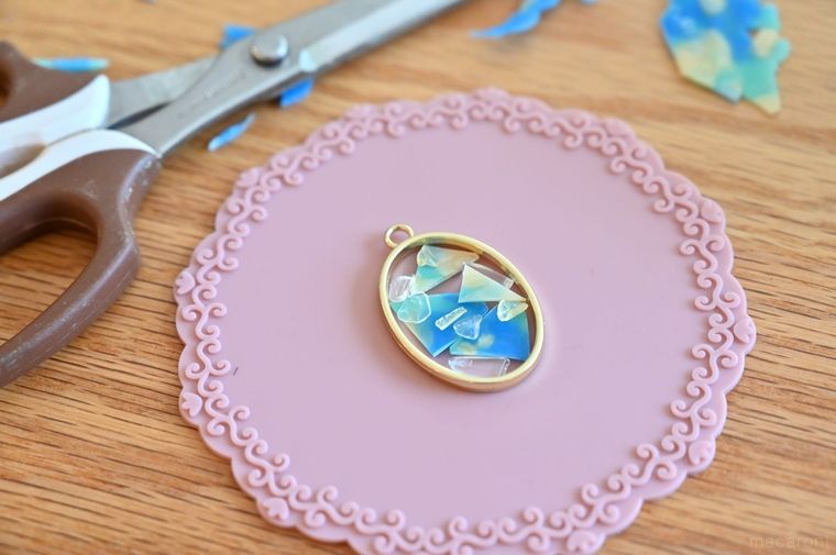 空枠に複数のパーツを入れている