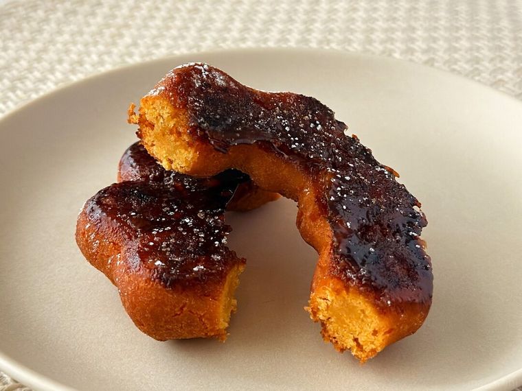 さつまいもド 香ばしブリュレの断面