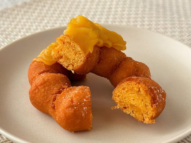 さつまいもド しっとりスイートポテトの断面