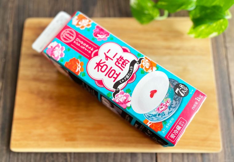 業務スーパー杏仁豆腐のパッケージ