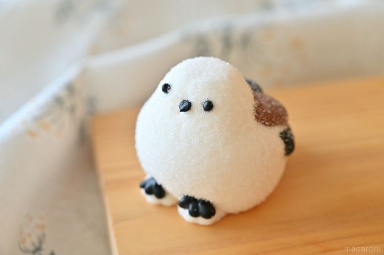 まな板にのったシマエナガマシュコット