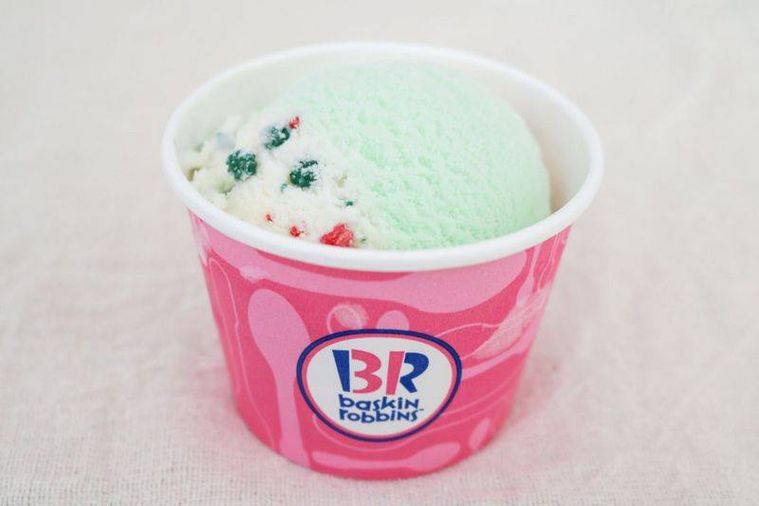 カップに入ったサーティワンのポッピングシャワー