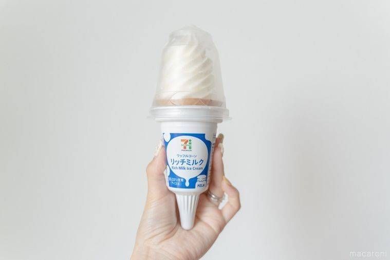 7プレミアム ワッフルコーン リッチミルク