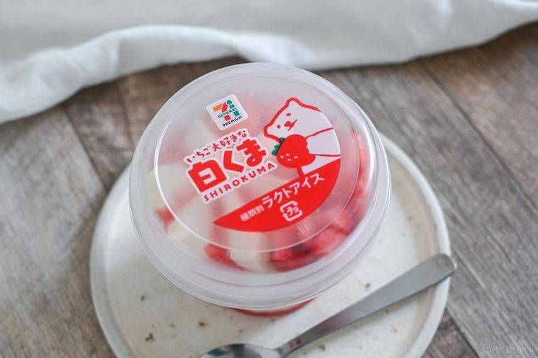 7プレミアム いちご大好きな白くま