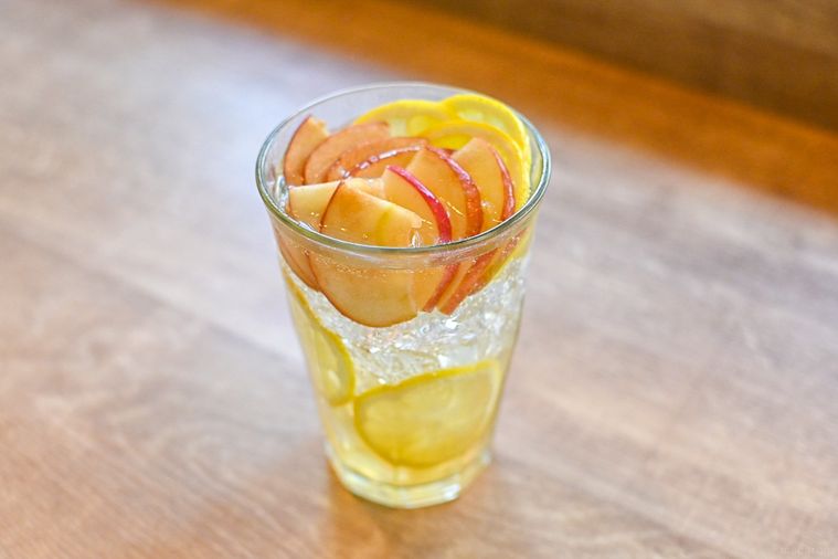 レモネードソーダのアップ