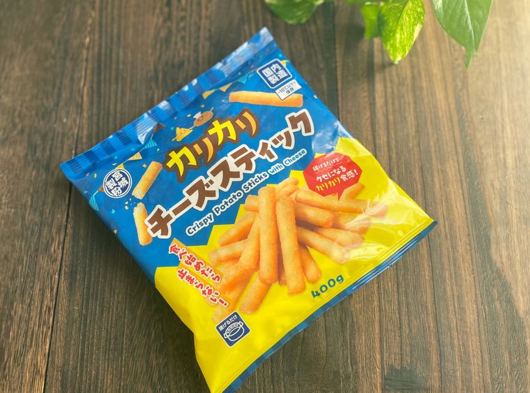 業務スーパーカリカリチーズスティックのパッケージ