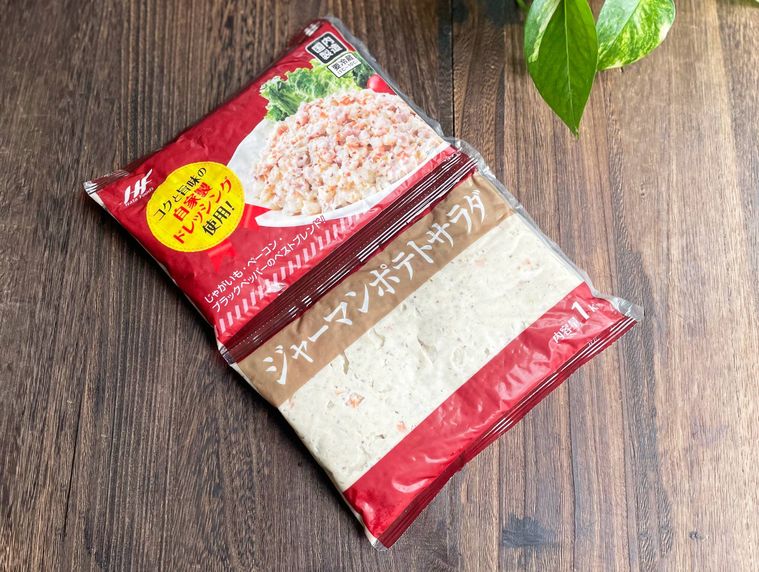 業務スーパージャーマンポテトサラダのパッケージ