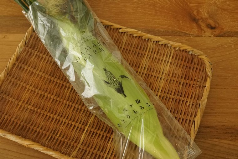 八ヶ岳のとうもろこし