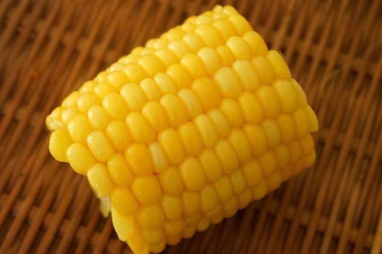 ゆでたとうもろこし